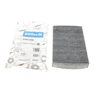Фільтр салону вугільний Renault Fluence (2009-2016) PURFLUX AHC306 Оригінал 272774936R