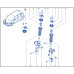 Опора переднього амортизатора (комплект) Renault Captur (2013-2019) Оригінал 543A02310R