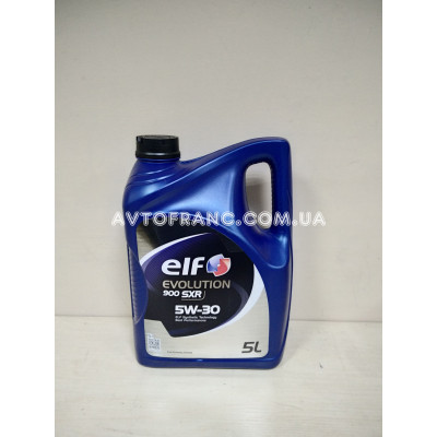 Моторне масло Renault ELF 5W-30 Evolution SXR 5L 194839