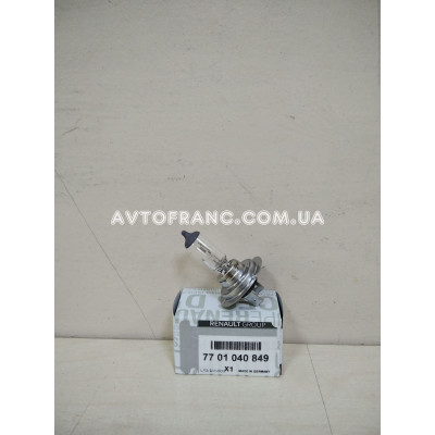 Лампочка H7 12V 55W Renault Оригінал 7701040849