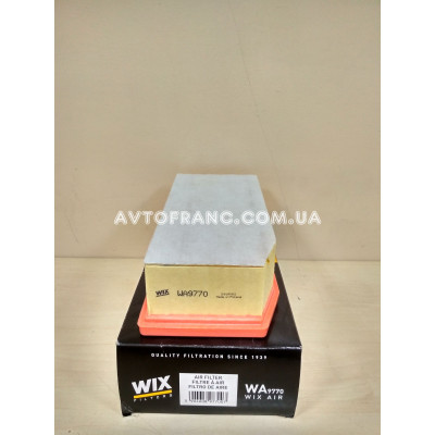 Фільтр повітряний 1.0 12V, 1.6 16V, 1.5 DCI Renault WIX FILTERS WA9770 Оригінальний номер: 165467674R