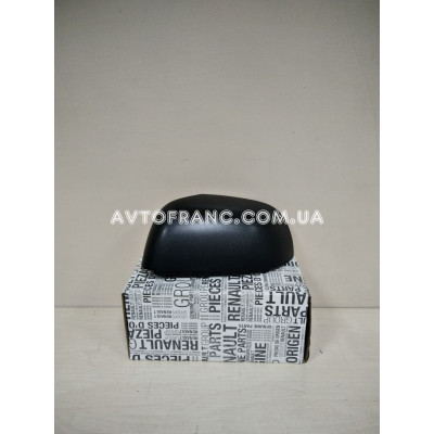Накладка дзеркала ліва (чорна) Renault Lodgy (2013-...) Оригінал 963736608R