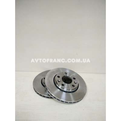 Диски гальмівні передні Renault Megane 3 (2009-2016) Motrio 8660001232 к-т 2шт. Оригінальний номер: 402060010R