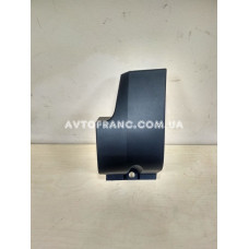 Накладка (куточок) порога права Renault Duster (2018-...) Оригінал 764368568R (Кронштейн бризковика)