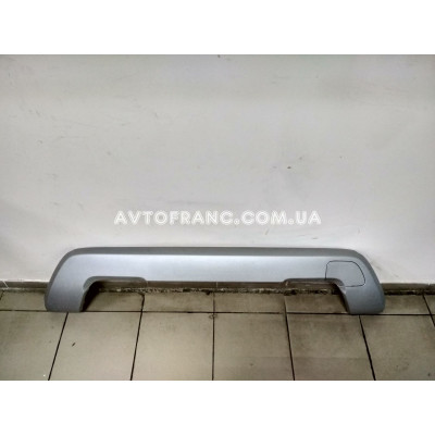 Накладка бампера задня (сіра) Renault Duster 2 (2018-...) Оригінал 850706367R