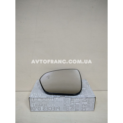 Дзеркало ліве (вкладиш) Renault Duster 2 (2018-...) Оригінал 963666389R