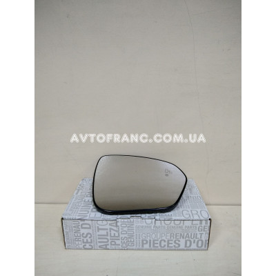 Дзеркало праве (вкладиш) Renault Duster 2 (2018-...) Оригінал 963650640R