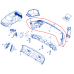 Бампер задній Renault Duster 3 (2025-...) Оригінал 850B06514R