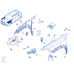 Кронштейн кріплення крила правий Renault Duster 3 (2025-...) Оригінал 638E81741R