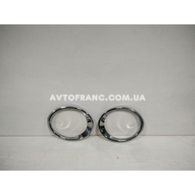 Накладки ПТФ (хром) Renault Kadjar (2015-2018) Оригінал 261528900R