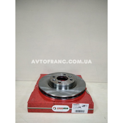 Диск гальмівний Renault Logan (2009-2012) GOODREM RM3121 Оригінальний номер: 7701206339