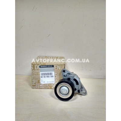 Натяжитель ремня генератора 1.4-1.6 8V (+AC) Dacia Logan (2005-2008) Оригинал 8200603359