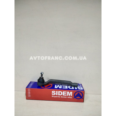 Наконечник рульової тяги лівий Renault Kangoo 2 (2008-2020) SIDEM 5838 Оригінальний номер: 7701478407