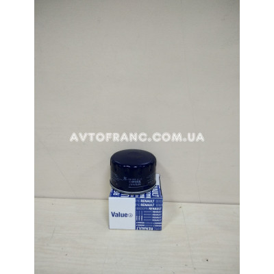 Фільтр масляний 1.4, 1.6 8V-16V Renault Value+ 7711945897 Оригінал 7700274177