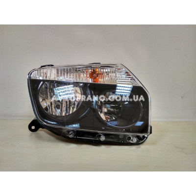Фара права (чорна) Renault Duster (2010-2014) Оригінал 260101891R, 260103738R