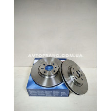 Диск гальмівний передній Renault Dokker (2013-...) Bosch 0986479R67 Оригінальний номер: 402068053R