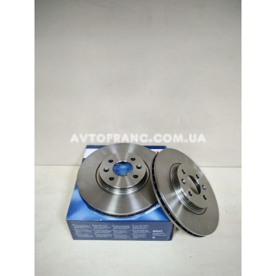 Диск гальмівний передній Renault Dokker (2013-...) Bosch 0986479R67 Оригінальний номер: 402068053R