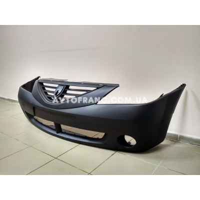 Бампер передній Dacia Logan (2005-2008) Тайвань FP 2701 901 Оригінальний номер: 6001549906
