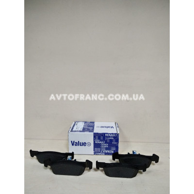 Колодки гальмівні передні Renault Sandero 2 (2013-...) VALUE+ 7711946186 Оригінал 410602396R