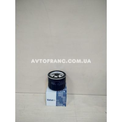 Фільтр масляний 1.0 12V, 1.5 DCI Renault Value+ 7711945900 Оригінальний номер: 8200768927
