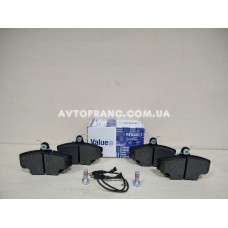Колодки гальмівні передні Renault Sandero (2009-2012) Value+ 7711946169. Оригінал 7711130071, 410602192R