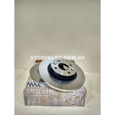 Диски гальмівні передні Renault Logan 2 (2013-...) Оригінал 402065345R (комплект 2 шт.)