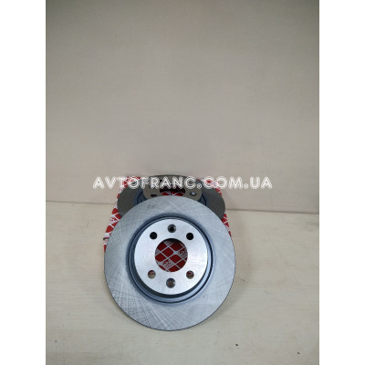 Диск гальмівний Renault FEBI BILSTEIN 30652 Оригінальний номер: 7701208252, 402065345R