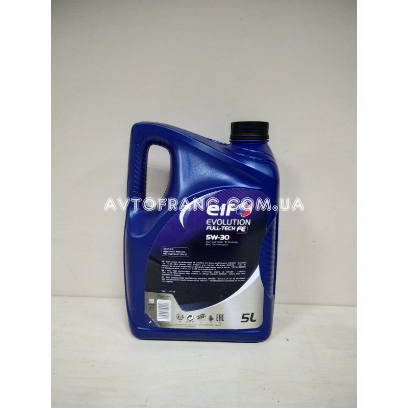 Моторне масло Renault ELF Evolution Full-Tech 5W-30 FE 5L 216689