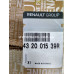 Диски гальмівні задні Renault Megane 3 (2009-2016) Оригінал 432001539R, 432008191R (комплект 2 шт.)