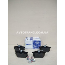Колодки гальмівні задні Renault Fluence (2009-20016) VALUE+ 7711946173 Оригінал 440605713R