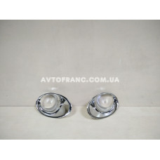 Накладки ПТФ (хром) Renault Megane 3 (2012-2014) FP 5619 914 Оригінальний номер: 261521021R