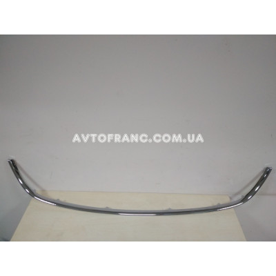 Накладка решітки бампера нижня (хром) Renault Megane 3 (2012-2014) Оригінал 620723901R