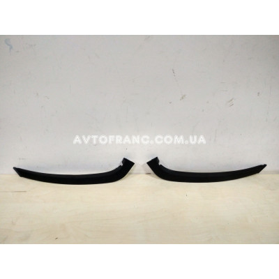 Накладки під фари Renault Megane 3 (2014-2016) FP 5646 913 (комплект) Оригінальний номер: 260E07082R