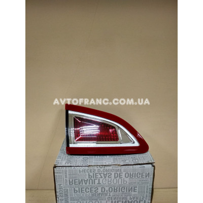 Ліхтар задній лівий внутрішній Renault Scenic 3 (2009-2012) Оригінал 265550018R