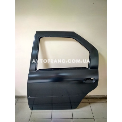 Двері задні ліві Dacia Logan (2005-2008) Оригінал 821017311R (під молдинг)