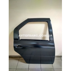 Двері задні праві Renault Logan (2009-2012) Оригінал 821009214R (під молдинг)