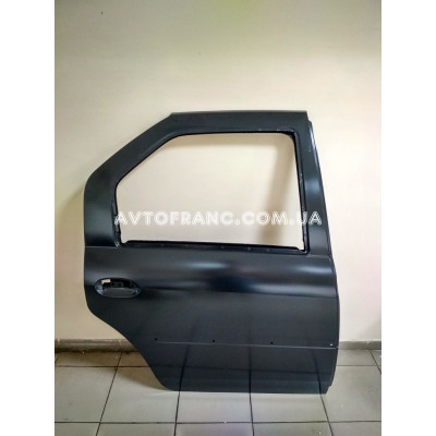 Двері задні праві Renault Logan (2009-2012) Оригінал 821009214R (під молдинг)
