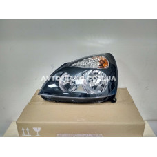 Фара левая Renault Symbol, Clio 2 (2003-2008) Оригинал 7701054058 (черная)