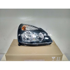 Фара правая Renault Symbol, Clio 2 (2003-2008) Оригинал 7701054063 (черная)