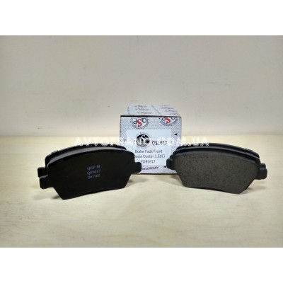 Колодки гальмівні передні Renault Lodgy (2013-...) QSP QS-1617 Оригінальний номер: 410604775R