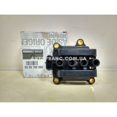 Котушка запалювання 1.2 16V Renault Kangoo (1997-2007) Оригінал 8200702693