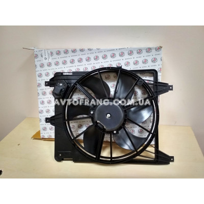 Вентилятор охолодження двигуна Dacia Logan (2005-2008) QSP QS-8200702959 Оригінальний номер: 8200702959