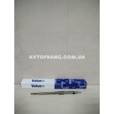 Свічка розжарювання 1.6 DCI R9M VALUE+ 7711948572 Оригінальний номер: 110650819R