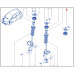 Опора переднього амортизатора (комплект) Renault Zoe (2013-2024) Оригінал 543A02310R