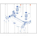 Опора (нижня) задньої пружини Renault Zoe (2019-2024) Оригінал 550362599R